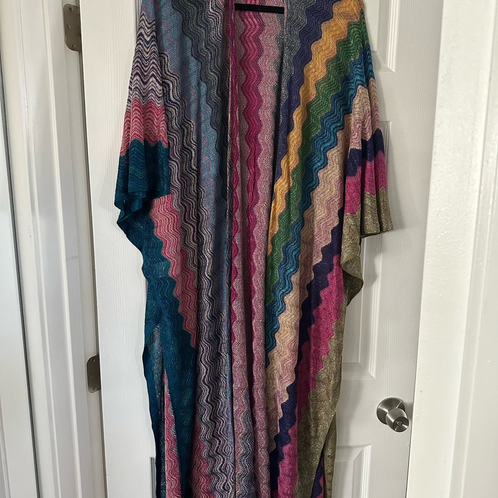 Free People Cairo Shimmer Kimono